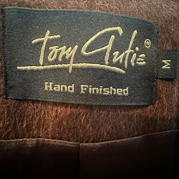Gorgeous 100% Baby Alpaca Brown Blazer by Tony Autie - Picture 4 of 5